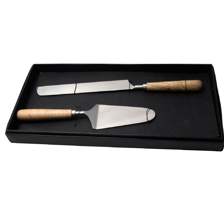Mercury Row® Cousar Stainless Steel Cake Serving Set Wayfair